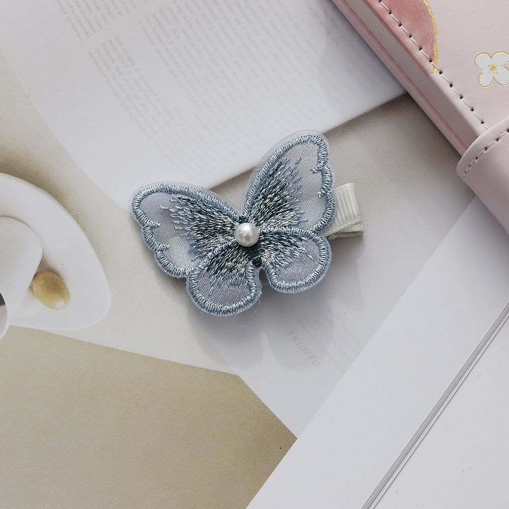Wholesale girls side clip cute duckbill clip headdress super fairy girl bangs clip hair clip